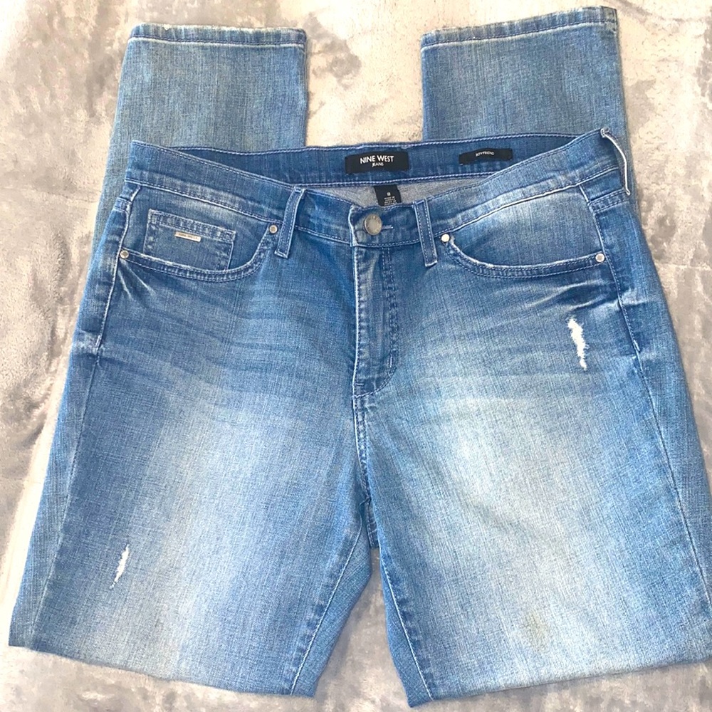 Mid Rise Nine West Boyfriend Jeans Size 8